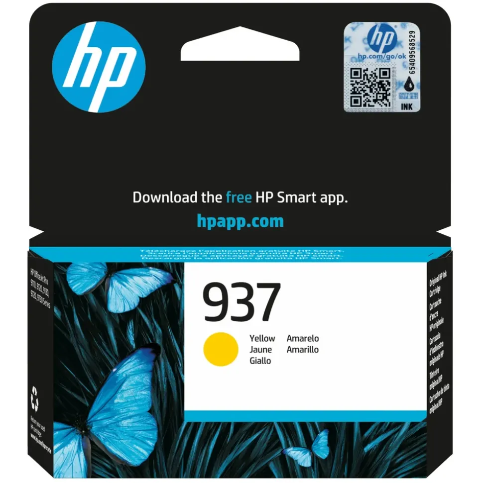 HP 937 Bläckpatron Gul