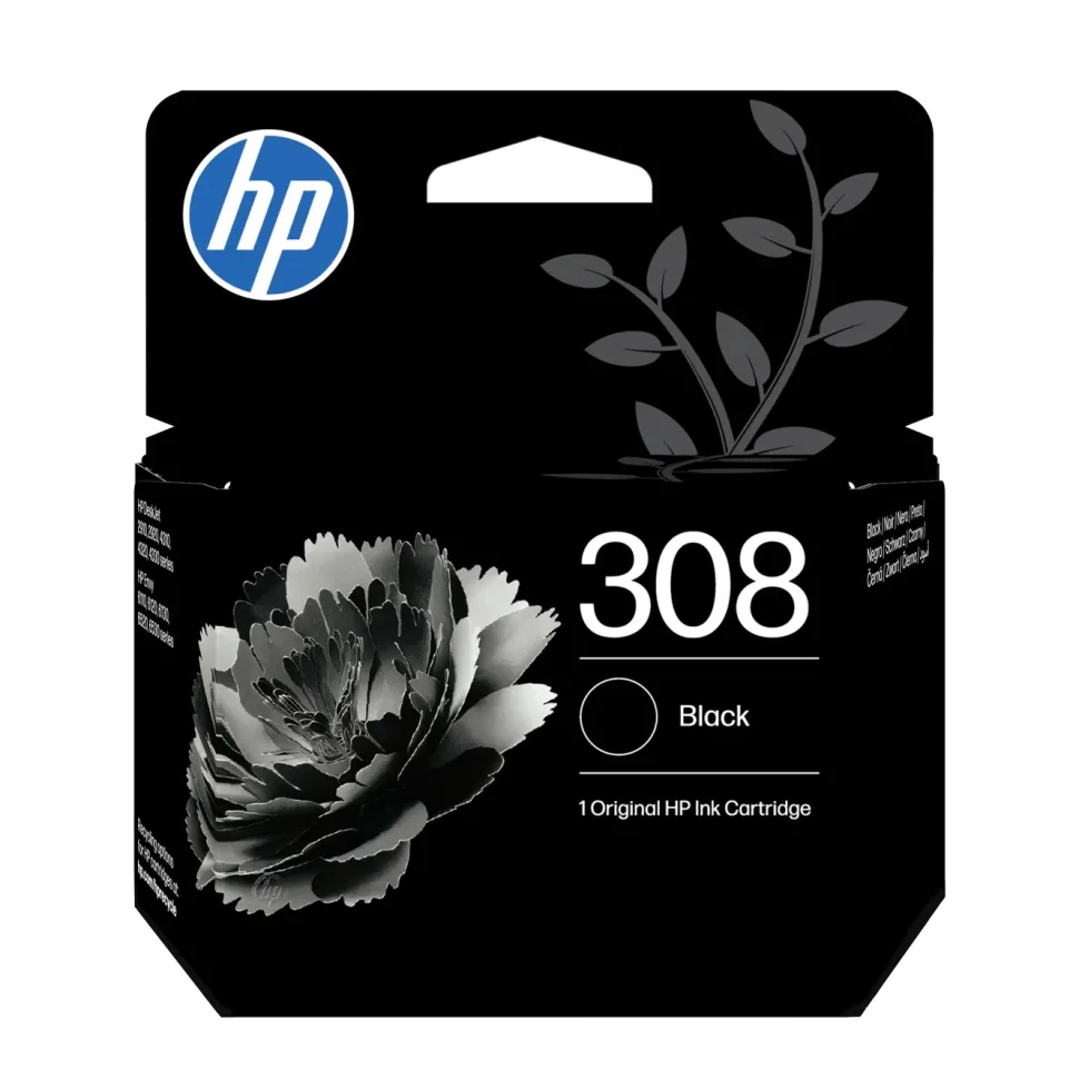 HP 308 Bläckpatron 2-pack – svart och färg