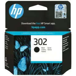 HP 302 Bläckpatron Svart