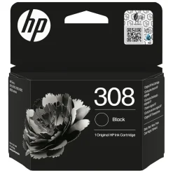 HP 308 Svart bläckpatron