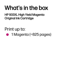 HP 933XL Bläckpatron Magenta