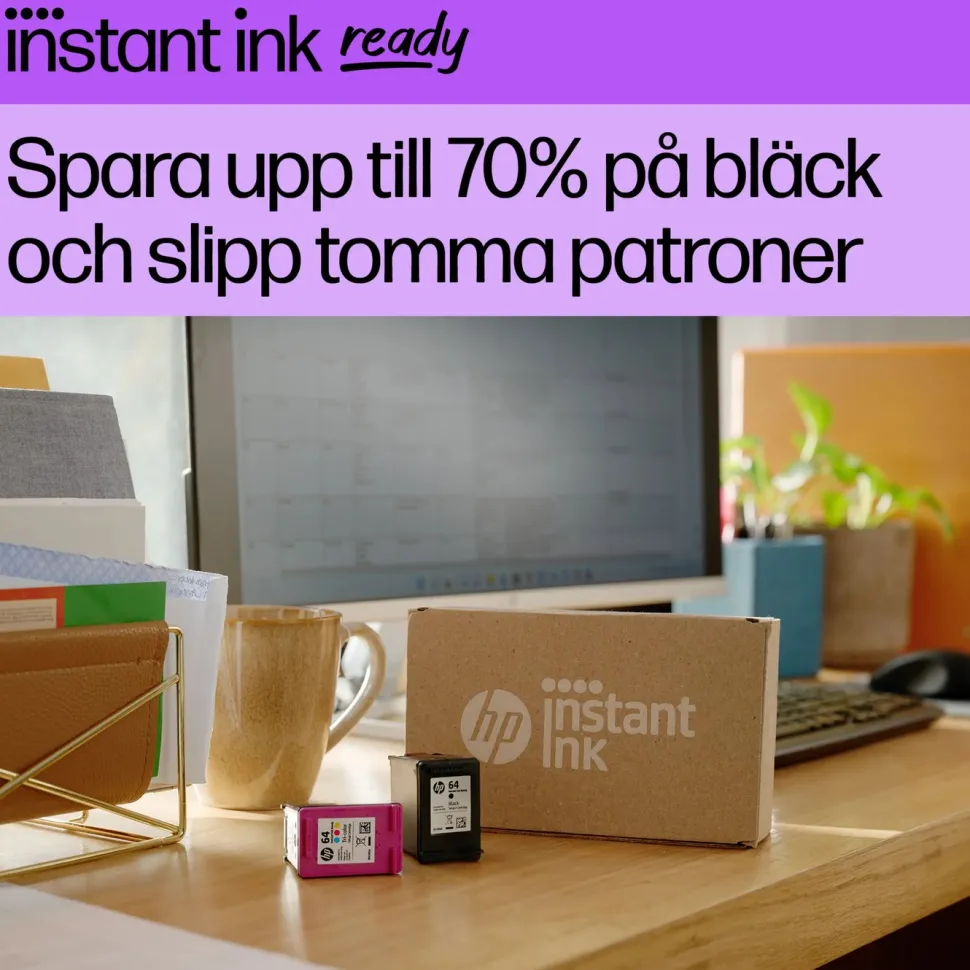 HP 62XL Bläckpatron Svart