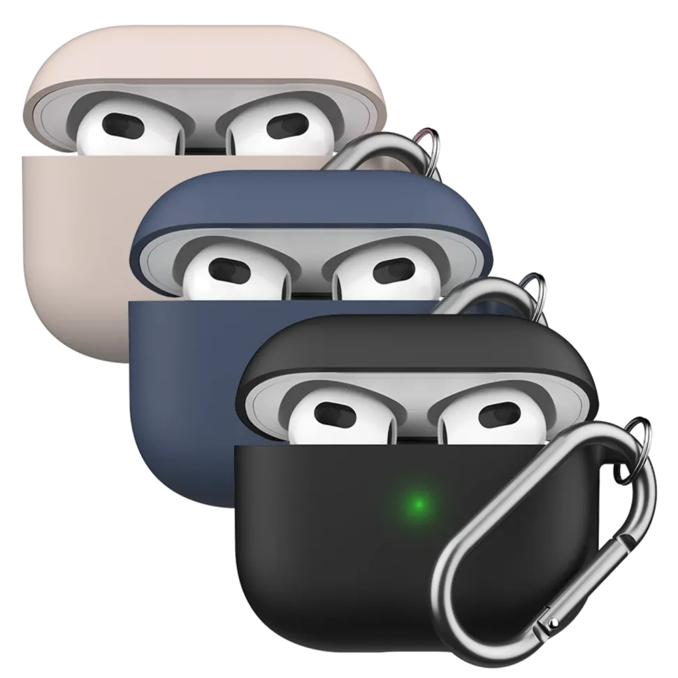 HybridShell AirPods Series 3-fodral (2021) Svart