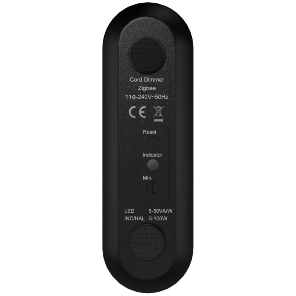 HZC Sladdimmer Zigbee Svart