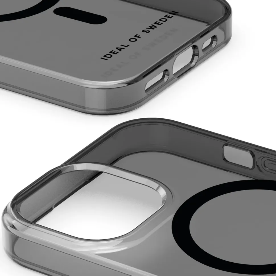 IDEAL OF SWEDEN Clear MagSafe Case – mobilskal till iPhone 13, 14, 15, 16e och 17e Tinted Black