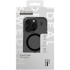 IDEAL OF SWEDEN Clear MagSafe Case – mobilskal till iPhone 16 Pro Tinted Black