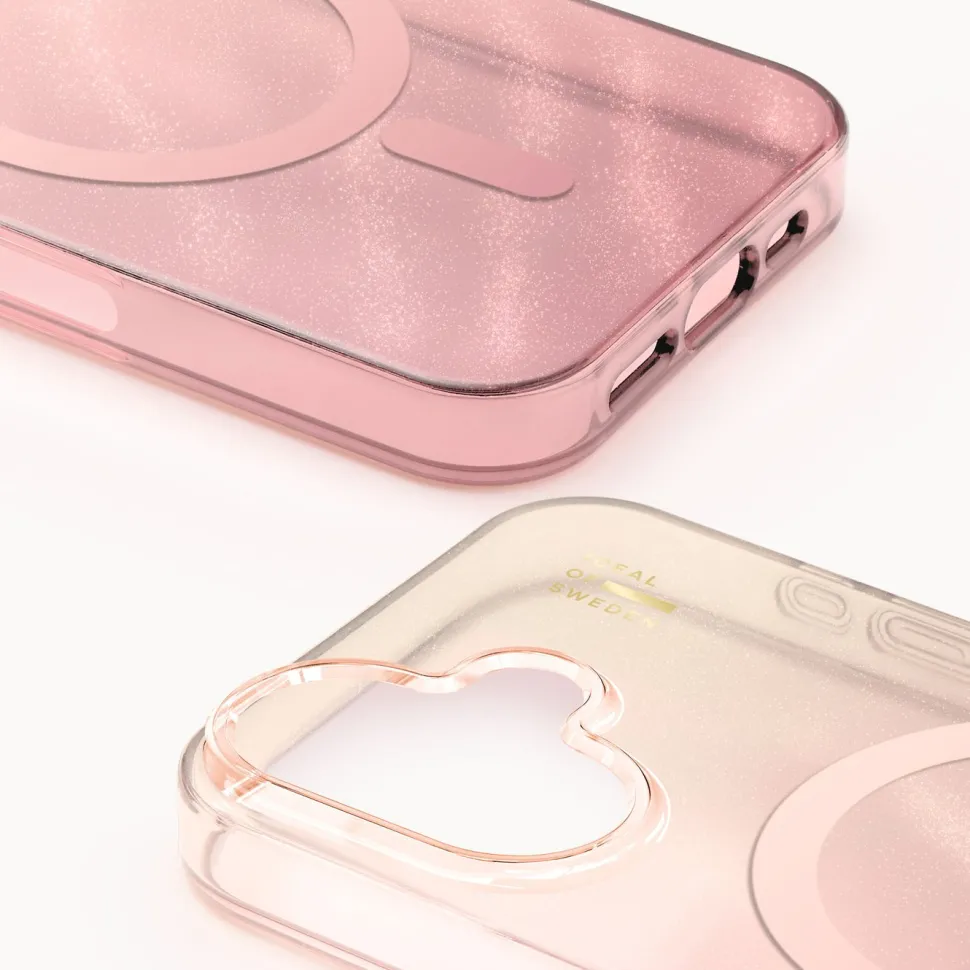 IDEAL OF SWEDEN Clear MagSafe Case – mobilskal till iPhone 17 Rose Blush