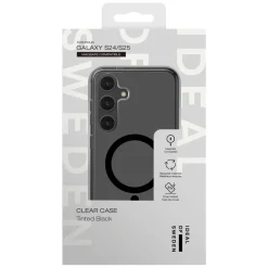 IDEAL OF SWEDEN Clear MagSafe Case – mobilskal till Galaxy S24/S25 Tinted Black