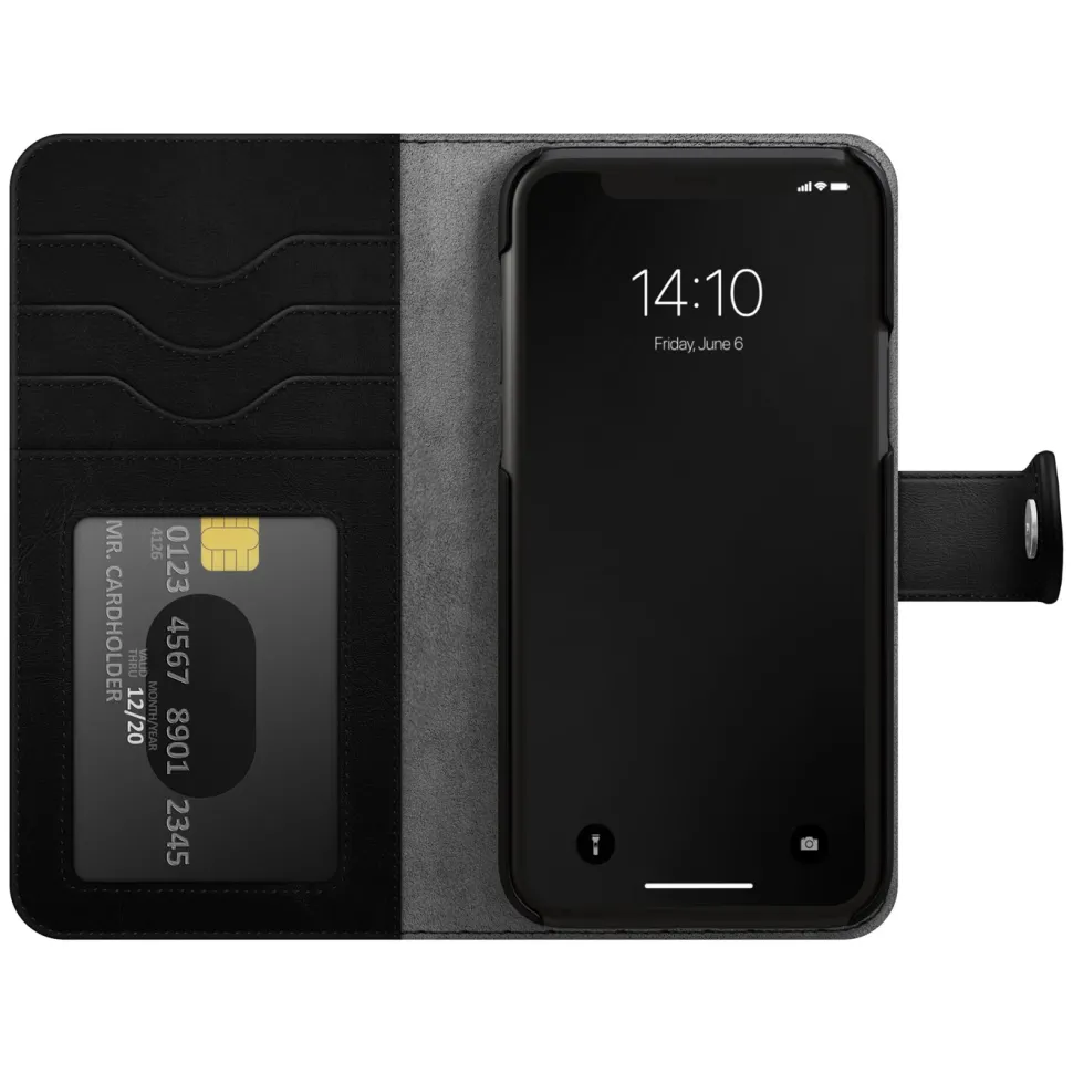 IDEAL OF SWEDEN Magnetisk mobilplånbok för iPhone Xr och 11 Svart