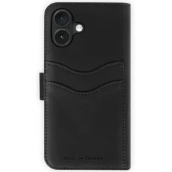 IDEAL OF SWEDEN Magnet Wallet+ - plånboksfodral till iPhone 16 Svart