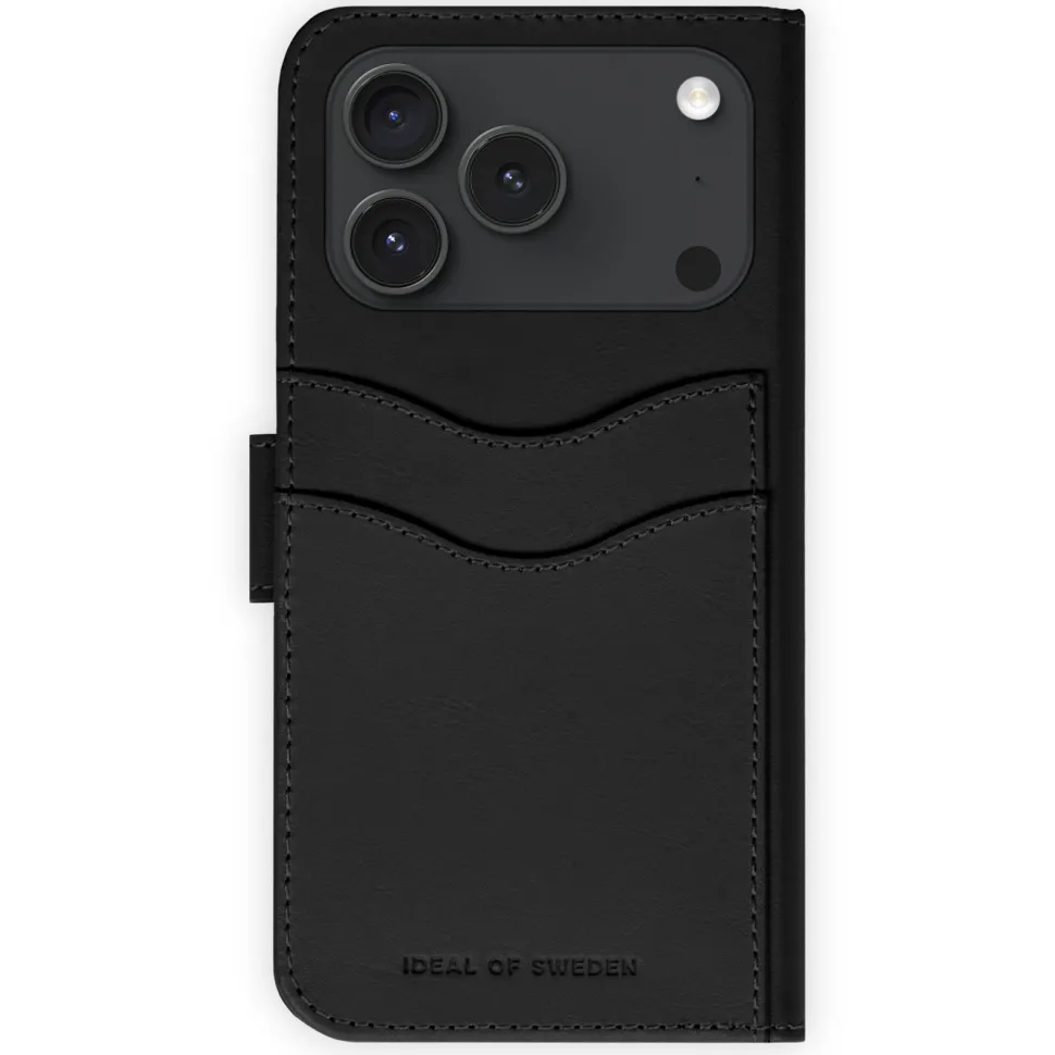 IDEAL OF SWEDEN Magnet Wallet+ - plånboksfodral till iPhone 17 Pro Max Black