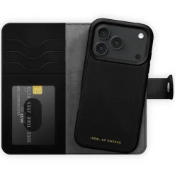 IDEAL OF SWEDEN Magnet Wallet+ - plånboksfodral till iPhone 17 Pro Max Black