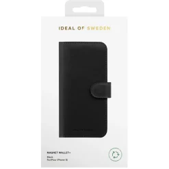 IDEAL OF SWEDEN Magnet Wallet+ för iPhone 15 Svart
