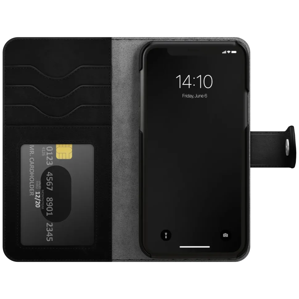 IDEAL OF SWEDEN Magnet Wallet+ plånboksfodral iPhone 12/12 Pro Black
