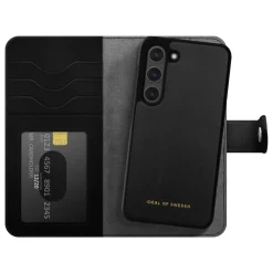 IDEAL OF SWEDEN Magnet Wallet+ - plånboksfodral till Galaxy S25 Black