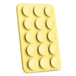 IDEAL OF SWEDEN MagSafe Suction Phone Mount – mobilhållare med sugfäste Soft Lemon