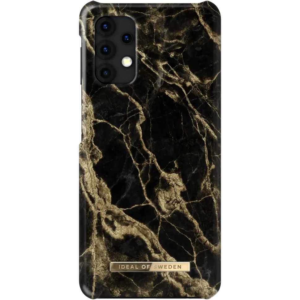 IDEAL OF SWEDEN Mobilskal för Galaxy A32 5G Golden Smoke Marble