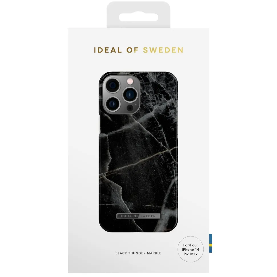 IDEAL OF SWEDEN Mobilskal för iPhone 14 Pro Max Black Thunder