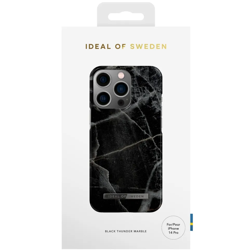 IDEAL OF SWEDEN Mobilskal för iPhone 14 Pro Black Thunder