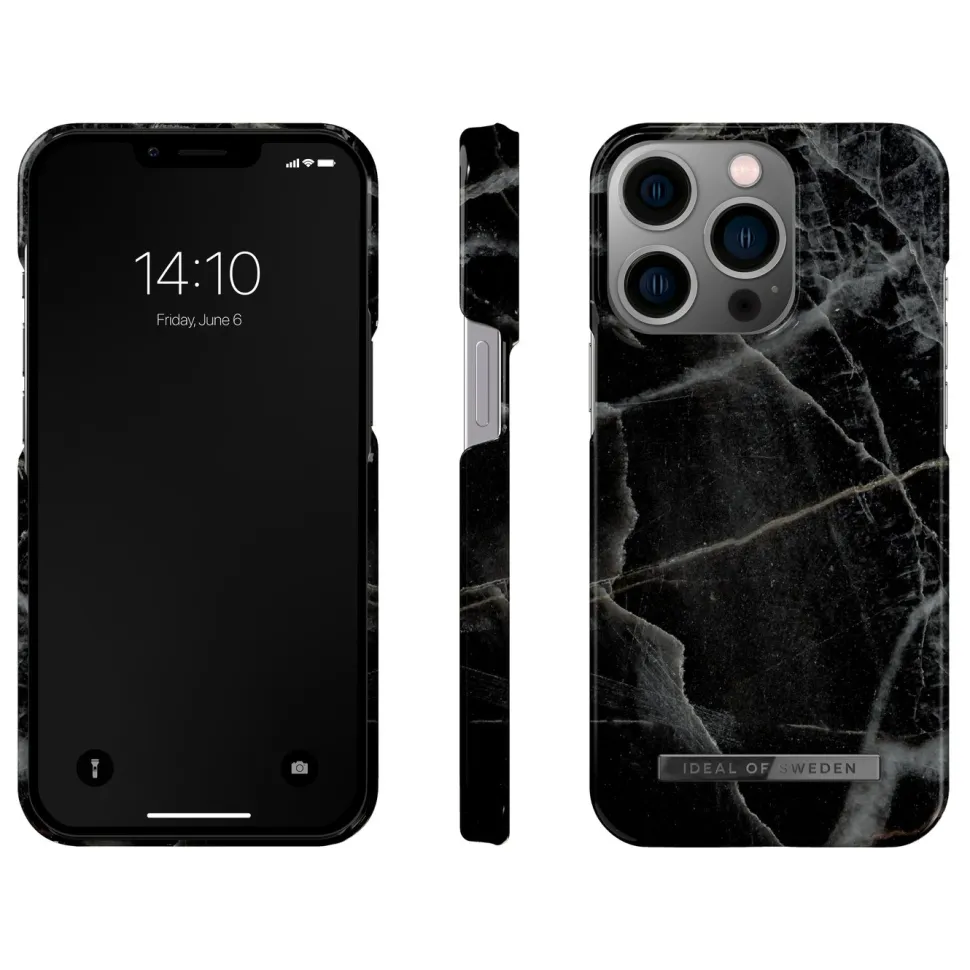 IDEAL OF SWEDEN Mobilskal för iPhone 14 Pro Black Thunder