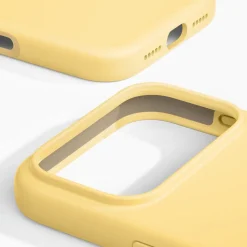 IDEAL OF SWEDEN Silicone MagSafe Case – mobilskal till iPhone 17 Pro Max Soft Lemon