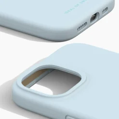 IDEAL OF SWEDEN Silicone MagSafe Case – mobilskal till iPhone 13, 14, 15, 16e och 17e Light Blue