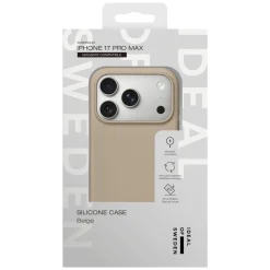 IDEAL OF SWEDEN Silicone MagSafe Case – mobilskal till iPhone 17 Pro Max Perfect Beige