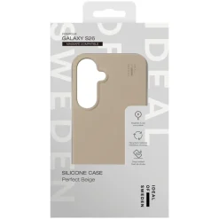 IDEAL OF SWEDEN Silicone MagSafe Case – mobilskal till Galaxy S26 Perfect Beige