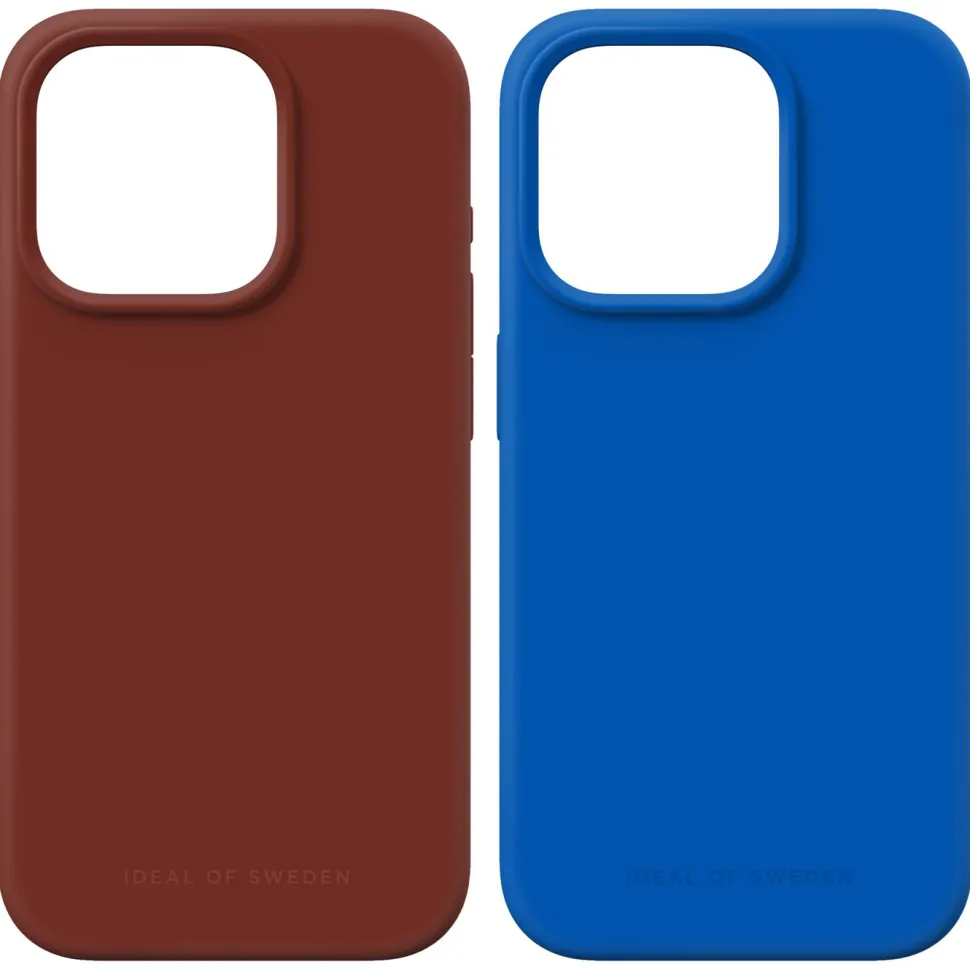 IDEAL OF SWEDEN Silikonskal för iPhone 15 Pro Cobalt Blue
