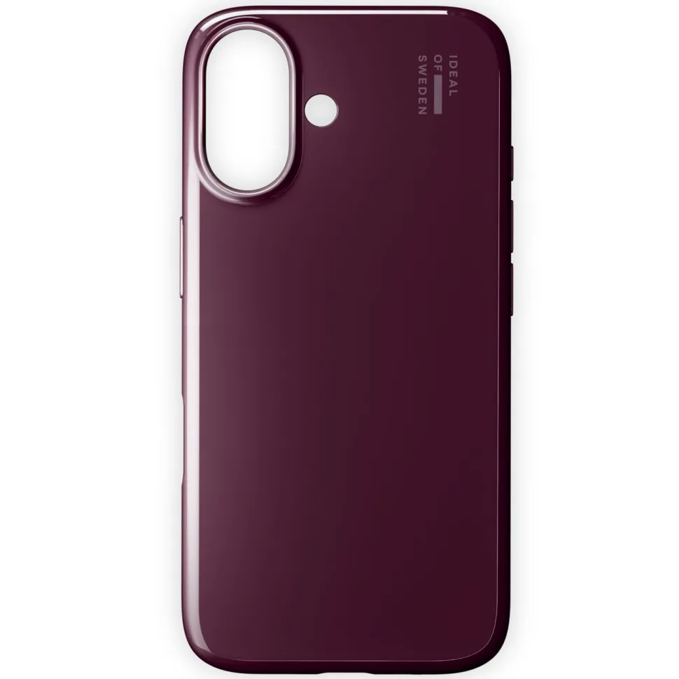 IDEAL OF SWEDEN Slim MagSafe Case – mobilskal till iPhone 16 Glossy Cherry