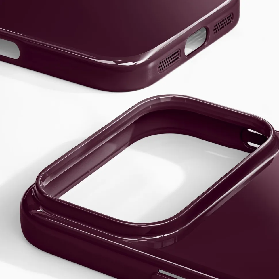 IDEAL OF SWEDEN Slim MagSafe Case – mobilskal till iPhone 17 Pro Glossy Cherry