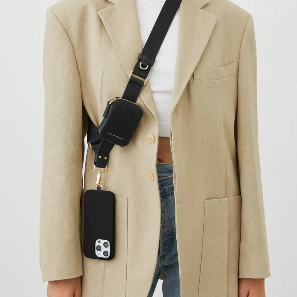 IDEAL OF SWEDEN Utility Phone Strap Svart