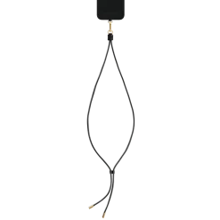 IDEAL OF SWEDEN Vegan Leather Phone Strap Svart