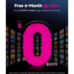 Ikarao Shell S1 Bärbar karaokemaskin med 10,1