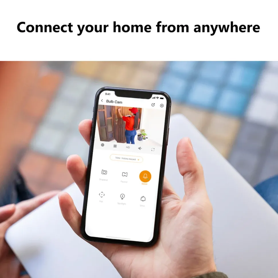 Imou Bulb Cam – LED-lampa med övervakningskamera