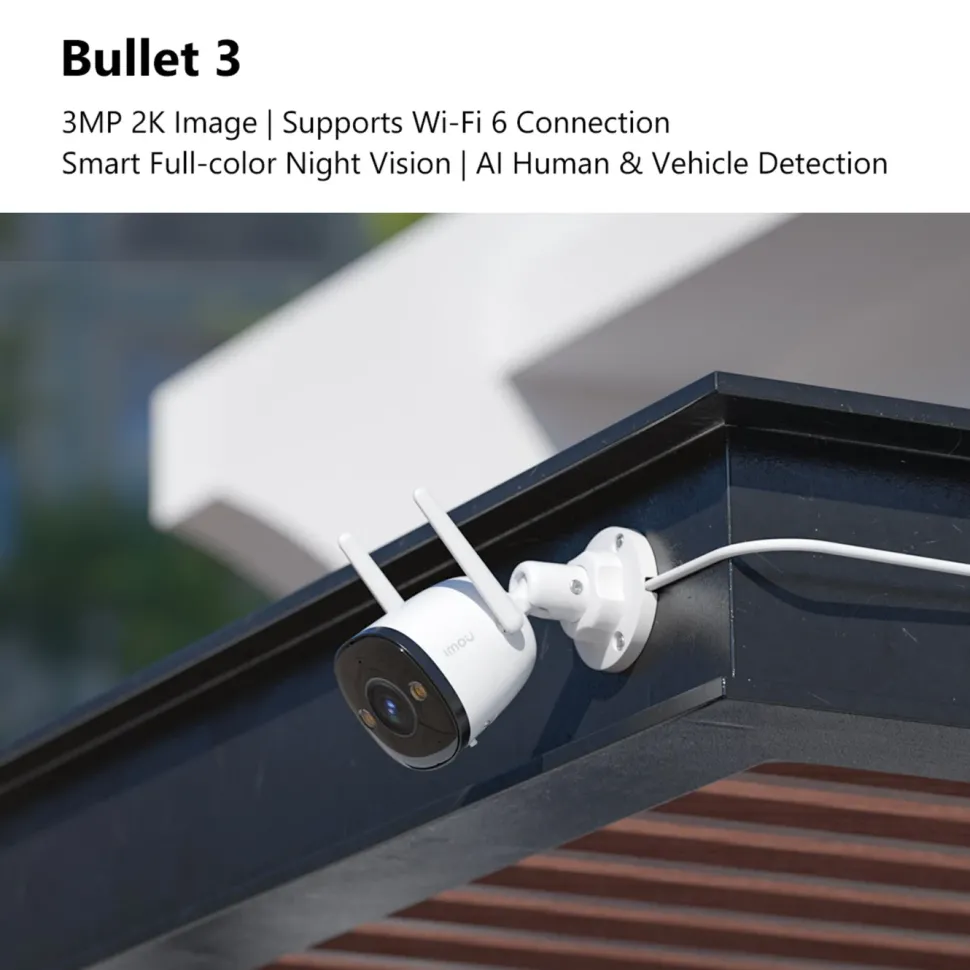 Imou Bullet 3 3 MP Övervakningskamera
