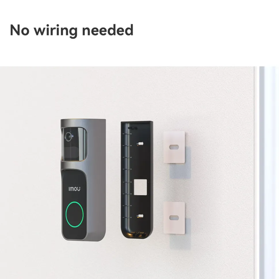 Imou Doorbell 2S 2K Trådlös videodörrklocka med ringklocka
