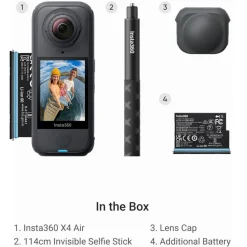 Insta360 X4 Air 8K 360-kamera Starter Bundle