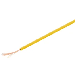 Isolerad kopplingstråd 0,14 mm² Gul