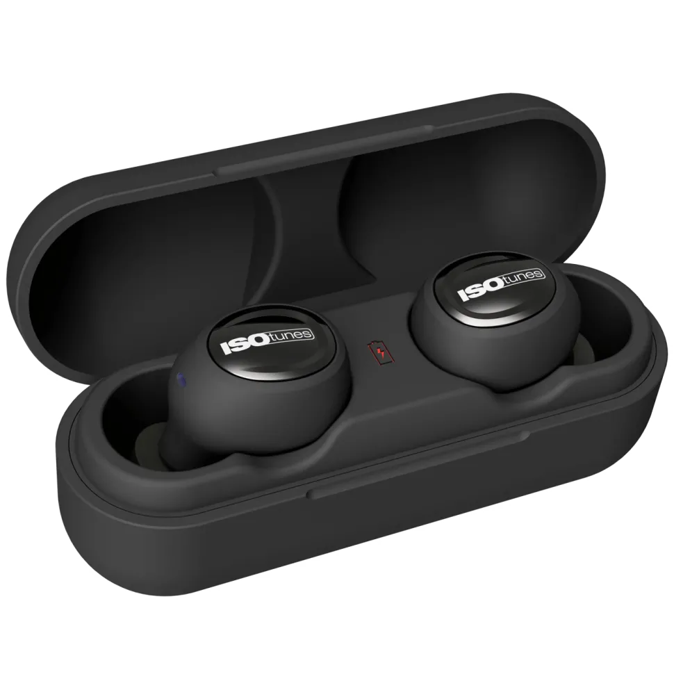 Isotunes Free Hörselskydd med Bluetooth Svart