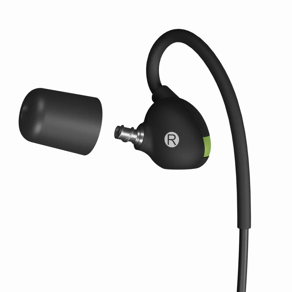 Isotunes Pro Aware EN352 Hörselskydd med Bluetooth Grön