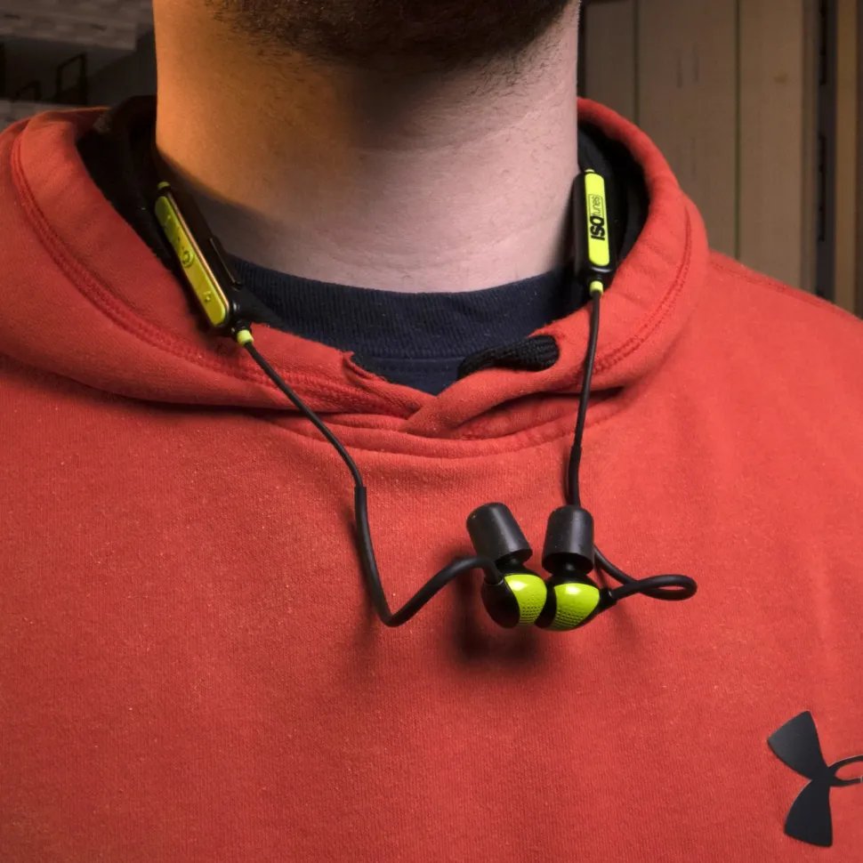 Isotunes Pro Aware EN352 Hörselskydd med Bluetooth Grön