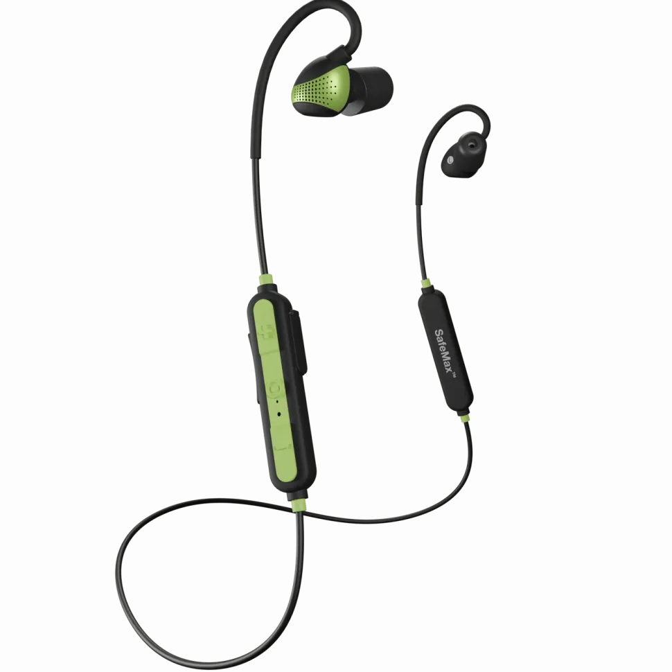 Isotunes Pro Aware EN352 Hörselskydd med Bluetooth Grön