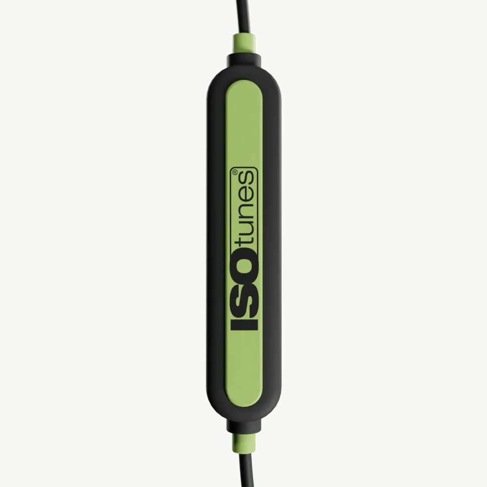 Isotunes Pro Aware EN352 Hörselskydd med Bluetooth Grön