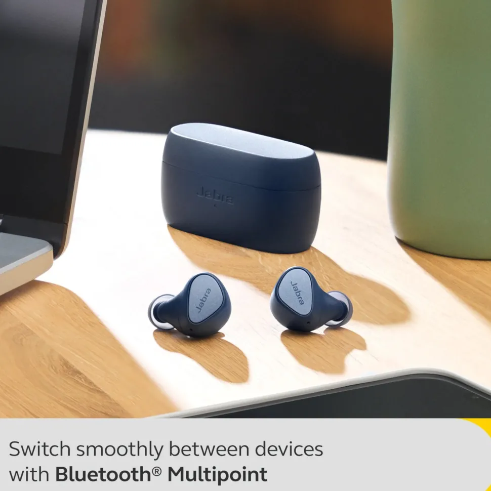 Jabra Elite 4 Trådlösa hörlurar Navy
