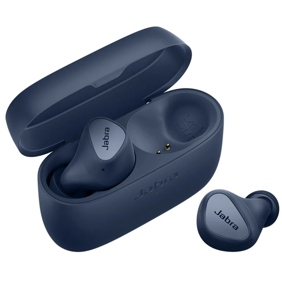 Jabra Elite 4 Trådlösa hörlurar Navy