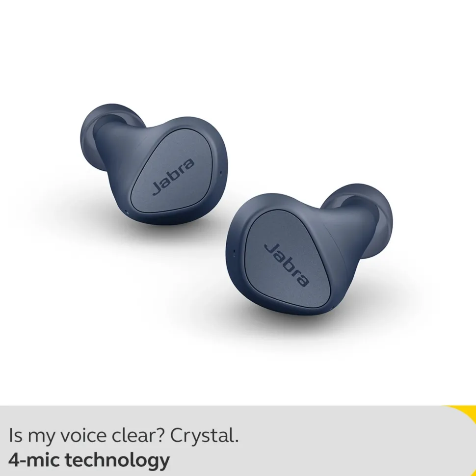 Jabra Elite 4 Trådlösa hörlurar Navy