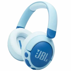 JBL JR470NC Trådlösa hörlurar med volymbegränsning och ANC Blå