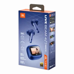 JBL Live Beam 4 trådlösa in-ear-hörlurar Blue