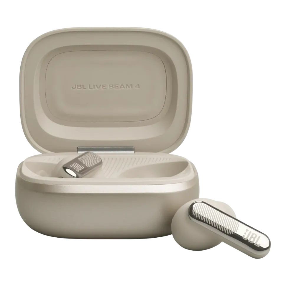 JBL Live Beam 4 trådlösa in-ear-hörlurar Champagne
